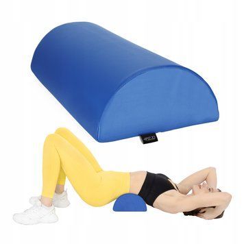 Напіввалик для реабілітації та масажу 4FIZJO 60 x 30 x 15 Blue (P-5905973402927) 50005155 фото