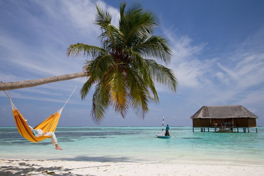 Двухместный гамак La Siesta Carolina CAH16-5 citrus 7407 фото