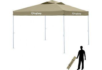 Намет KingCamp CANOPY L(KT3060) бежевий 11224 фото