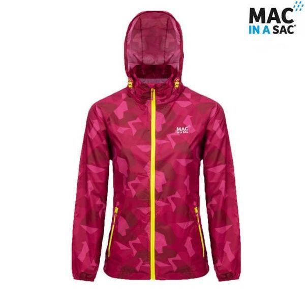 Мембранная куртка Mac in a Sac EDITION Pink Camo (XS) 9677 фото