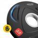 Диск олімпійський 4FIZJO 2 x 2.5 кг 51 мм металевий, прогумований Black (P-5905973401265) 50005512 фото 2