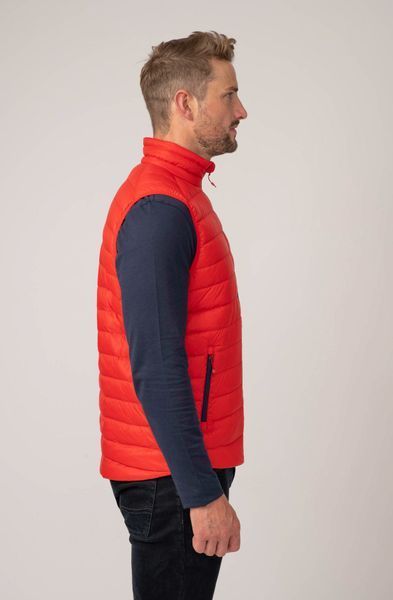 Пуховая жилетка Mac in a Sac Mens Alpine Down Gilet Red (M) 9063 фото