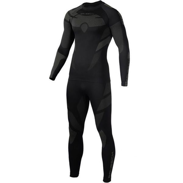Комплект дитячої термобілизни Brubeck DRY Junior Baby (KP10220) BLACK/графіт 164/170 16090 фото