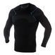 Футболка с длинным рукавом Brubeck THERMO (LS13040A) black/blue M 16172 фото 1