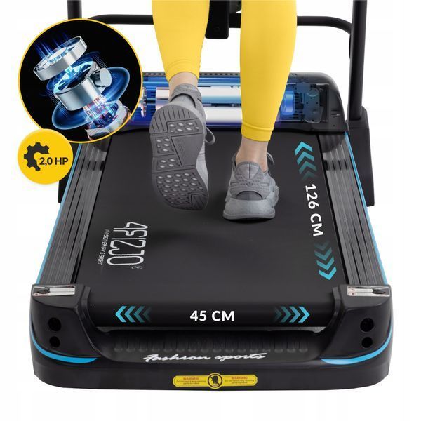Бігова доріжка 4FIZJO TM Pulse S+ (P-5907739319326) 50004761 фото