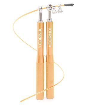 Скакалка для кроссфита Cornix Speed Rope XR-0154 Gold 50004492 фото