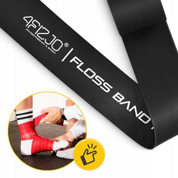 Стрічка еластична для флосингу 4FIZJO Floss Band 207 x 5 см набір 2 шт Mix (P-5907222931905) 50002057 фото