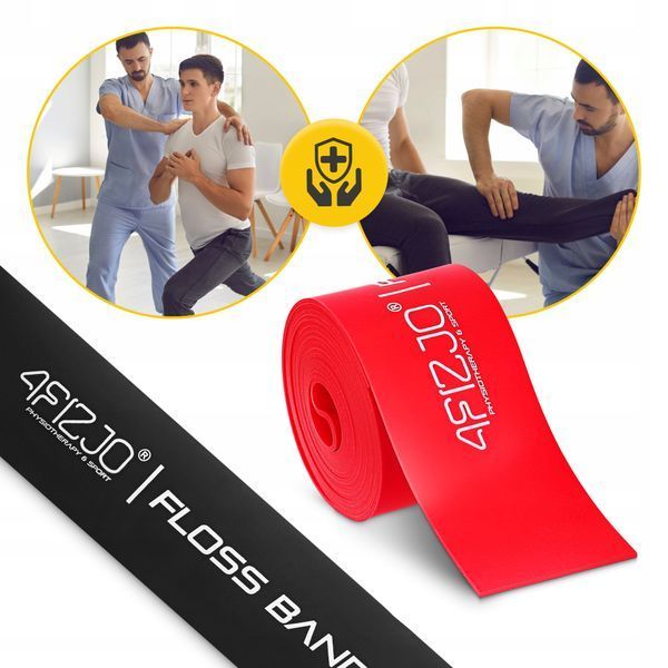 Стрічка еластична для флосингу 4FIZJO Floss Band 207 x 5 см набір 2 шт Mix (P-5907222931905) 50002057 фото