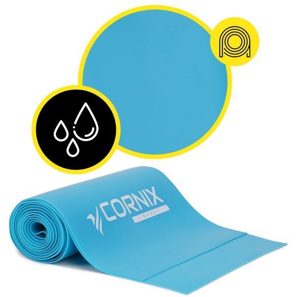Стрічка-еспандер Cornix Flat Band 200 х 15 см для спорту та реабілітації 12 кг XR-0085 50004052 фото