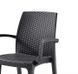 Стілець садовий пластиковий BICA Verona armchair, графіт 1862471394 фото 1