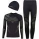 Комплект дитячої термобілизни Brubeck DRY Junior Baby (KP10220) BLACK/графіт 128/134 16079 фото 1