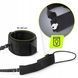 TSUNAMI SUP-Leash Черный/оранжевый защитный ремешок для доски (P-5907739316493) 50005467 фото 5