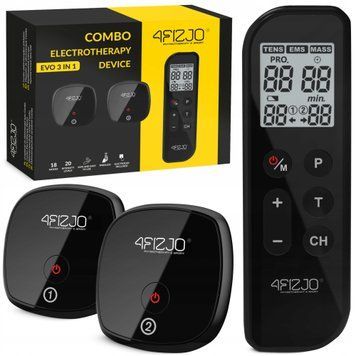 Апарат для електростимуляції м'язів 4FIZJO Combo EVO 3 в 1 (P-5905973404389) 50005418 фото