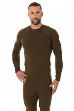 Футболка Brubeck THERMO з довгим рукавом (LS13040) KHAKI L 12327 фото