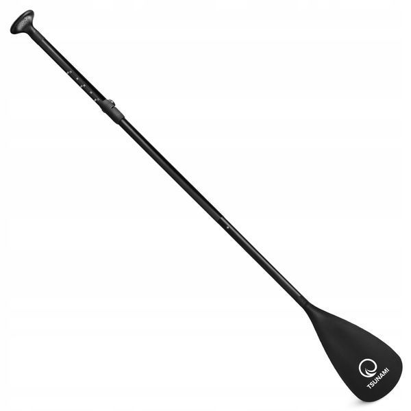 Весло для SUP дошки TSUNAMI 160-215 см регульоване, складне Black (P-5907739316462) 50005569 фото
