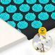 Килимок акупунктурний з подушкою 4FIZJO Ergo Mat Аплікатор Кузнєцова Black/Blue (P-5907739313911) 50004380 фото 6