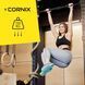 Раздвижной турник Cornix Pro+ 70-100 см XR-0286 Черный/Красный 50005061 фото 7