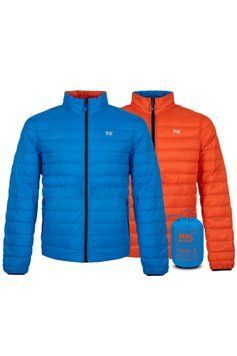 Пуховик Mac in a Sac POLAR REVERSIBLE DOWN JACKET MEN Royal/Flame (XL) 14274 фото