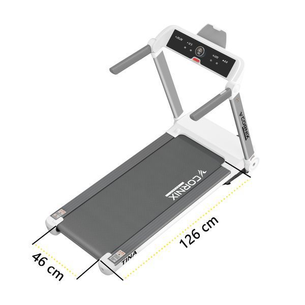 Бігова доріжка Cornix Tina White/Grey 50005002 фото
