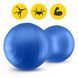 Мяч для фитнеса (арахис) 4FIZJO Air Ball Арахис 45 x 90 см Антилопающий синий (P-5907739312945) 50003472 фото 6