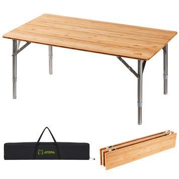 Складной стол Atepa BAMBOO TABLE M+ (AC2004) YELLOW 15378 фото