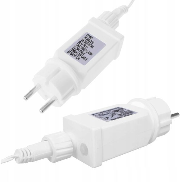 Гирлянда уличная с бахромой (для улицы) Springos 2 м 138 LED CL4012 Теплый белый 50002507 фото