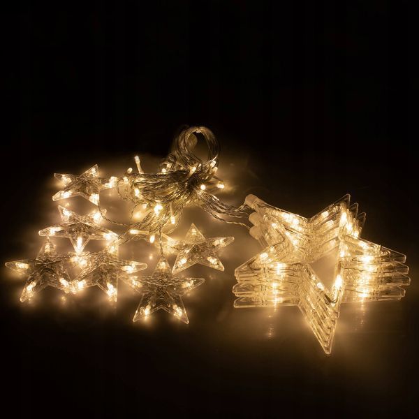 Гирлянда уличная с бахромой (для улицы) Springos 2 м 138 LED CL4012 Теплый белый 50002507 фото
