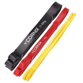 Cornix Power Band 2-30 кг Расширительная петля (Фитнес и спортивная резина) Набор 3 шт. XR-0090 50004075 фото