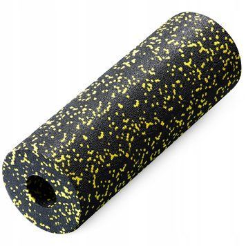 Масажний ролик 4FIZJO EPP PRO+ 45 x 14.5 см (валик, роллер) гладкий Black/Yellow (P-5907739310583) 50001987 фото