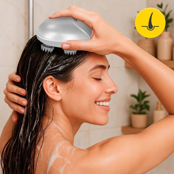 Електричний масажер для голови 4FIZJO Smart Head Massager White (P-5907739319500) 50004955 фото