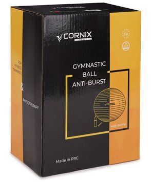 Мяч для фитнеса (фитбол) Cornix 85 см Anti-Burst XR-0369 Мята 50005270 фото