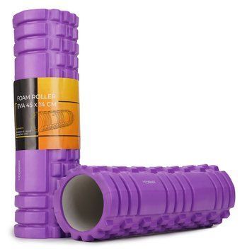 Массажный ролик Cornix EVA 45 x 14 см (ролик, ролик) XR-0042 фиолетовый 50003833 фото