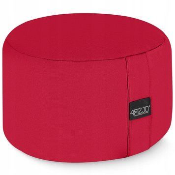 Подушка для йоги та медитації 4FIZJO Zafu кругла 32 x 20 см Red (P-5907739315526) 50005525 фото