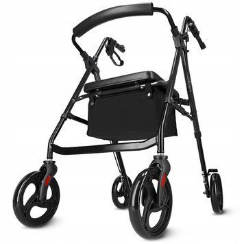 Роллер для ходьби 4FIZJO складний, зі сумкою Black (P-5905973406475) 50005627 фото