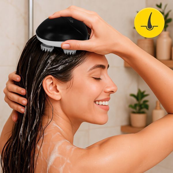4FIZJO Smart Head Massager Черный электрический массажер для головы (P-5907739319517) 50004956 фото