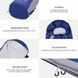 Спальний мішок KingCamp BREEZE 70(KS2020) L BLUE 15350 фото 6