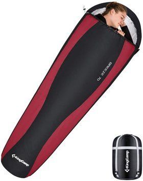 Спальний мішок KingCamp BREEZE 70(KS2020) R BLACK 15349 фото