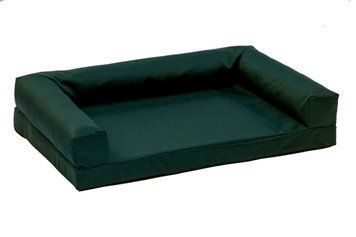Лежак для собак eGarden Comfort Box водоотталкивающий, 50х75 оксфорд темно-зеленый 6043 фото