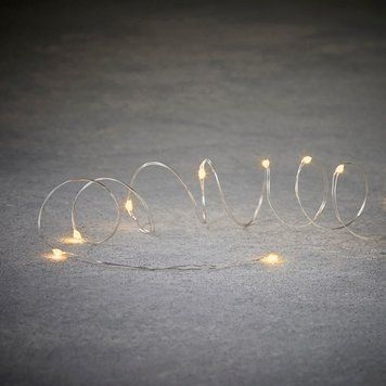 Гірлянда "Струна" срібна, "Luca Lighting", 8 м, колір теплий білий 1288917398 фото