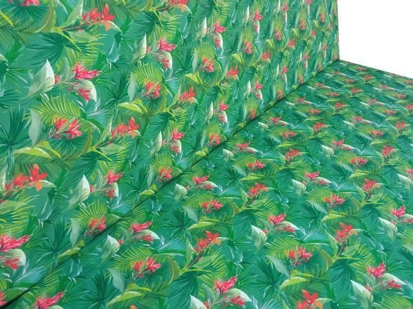 Матрац для гойдалки водовідштовхуючий eGarden RED SALVIA 170x110x6 5192 фото