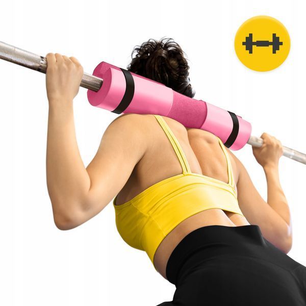 Накладка (бампер) на гриф 4FIZJO Barbell Pad Pink (P-5907739314727) 50003785 фото