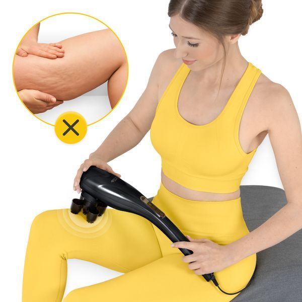4FIZJO Long Stick 7 в 1 Черный ручной вибрационный массажер для тела (P-5907739319142) 50004773 фото