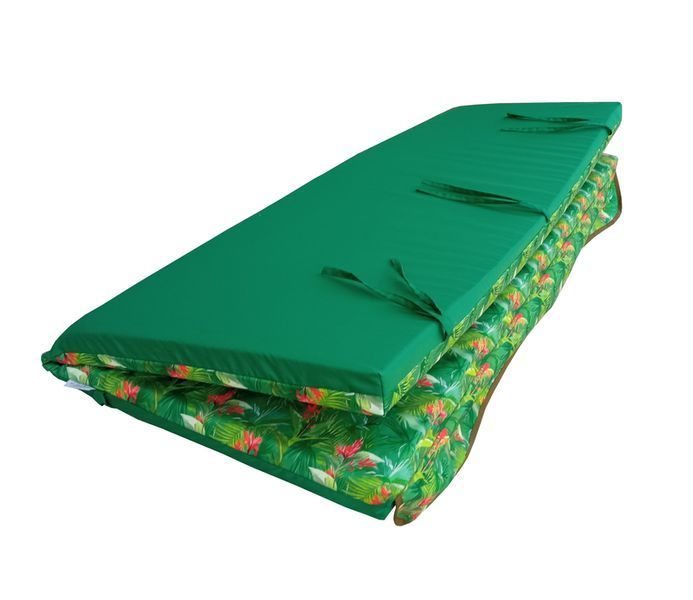 Матрац для гойдалки водовідштовхуючий eGarden RED SALVIA 170x110x6 5192 фото
