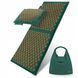 Килимок акупунктурний з подушкою 4FIZJO Eco Mat XL Аплікатор Кузнєцова Navy Green/Gold (P-5907739313614) 50003479 фото 1