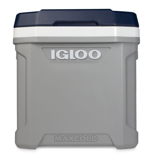 Изотермический контейнер на колесах IGLOO MAXCOLD LATITUDE 62 ROLLER, 56 л, серый с синим 1746455150 фото