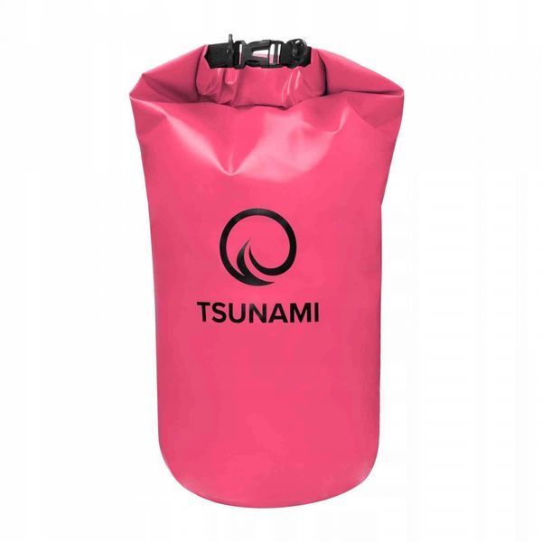 Гермомішок TSUNAMI Dry Pack 30 л водозахисний Pink (P-5907739314093) 50004408 фото