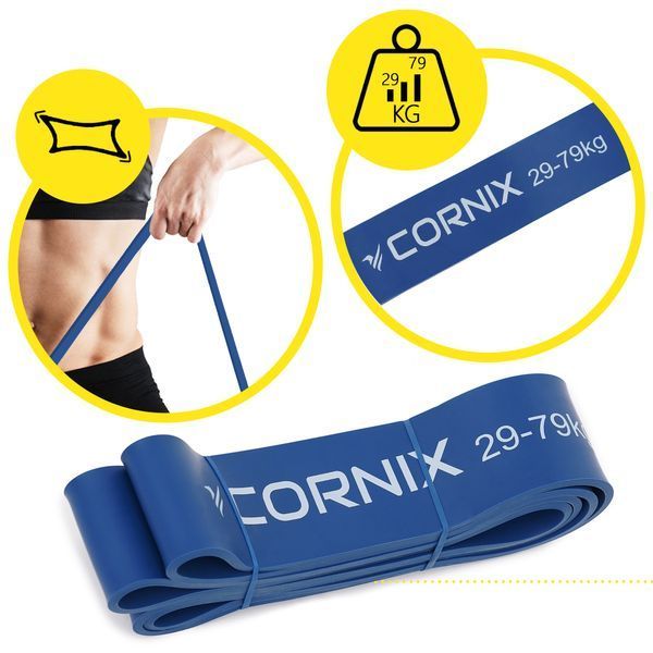 Cornix Power Band 64 мм 29-79 кг Расширительная петля (резина для фитнеса и спорта) XR-0135 50004469 фото