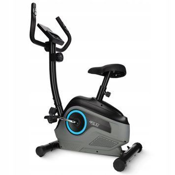 Велотренажер магнітний 4FIZJO Active+ Black/Blue (P-5905973401609) 50005011 фото