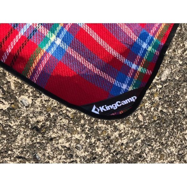 Килимок для пікніка KingCamp Picnic BLANKET (KG8001) RED CHECKERS 12897 фото