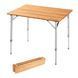 Складаний стіл KingCamp 4-Folding Bamboo Table L(KC2006) bamboo 14382 фото 1